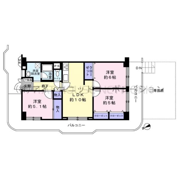 間取りです。
