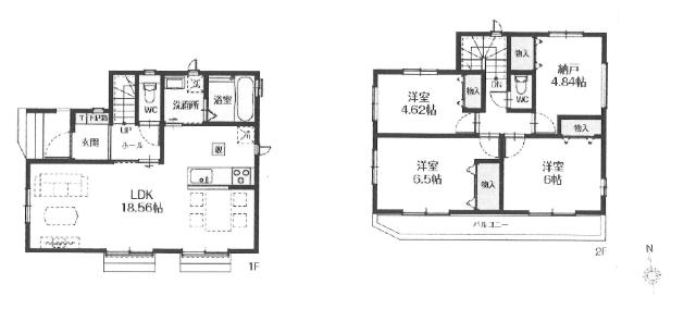 間取り図です。