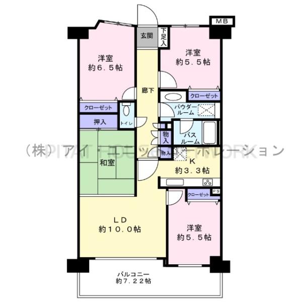 間取図です。