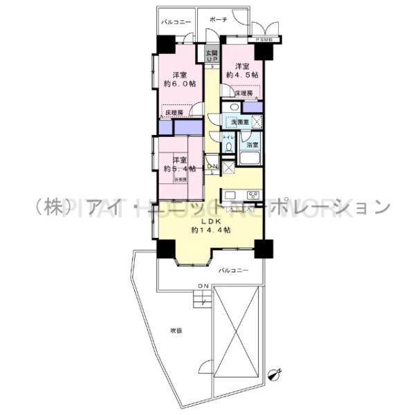 間取り図です。