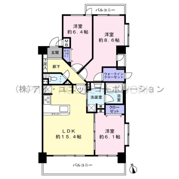 間取りです。