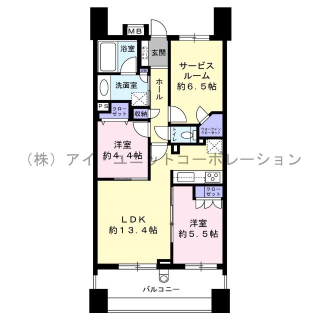 間取図です。