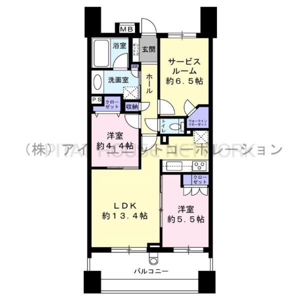 間取図です。