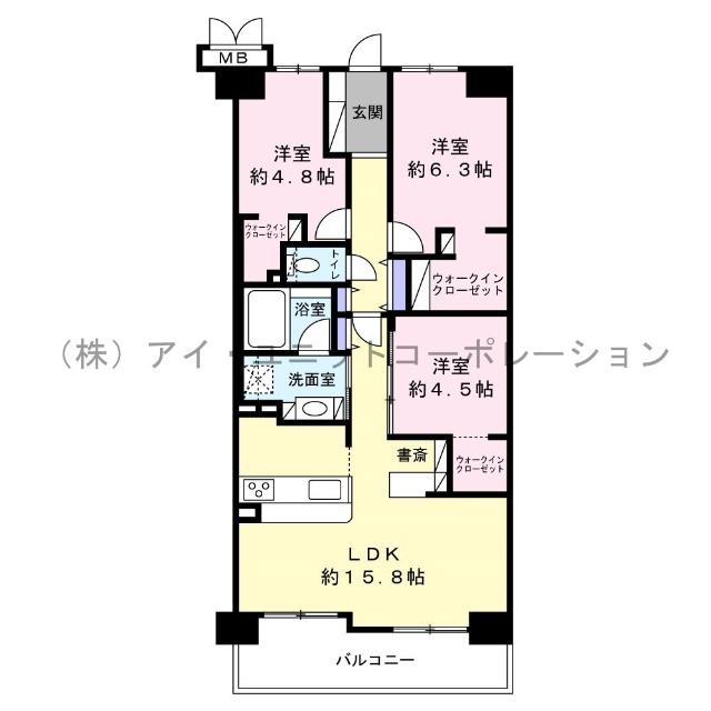間取図です。