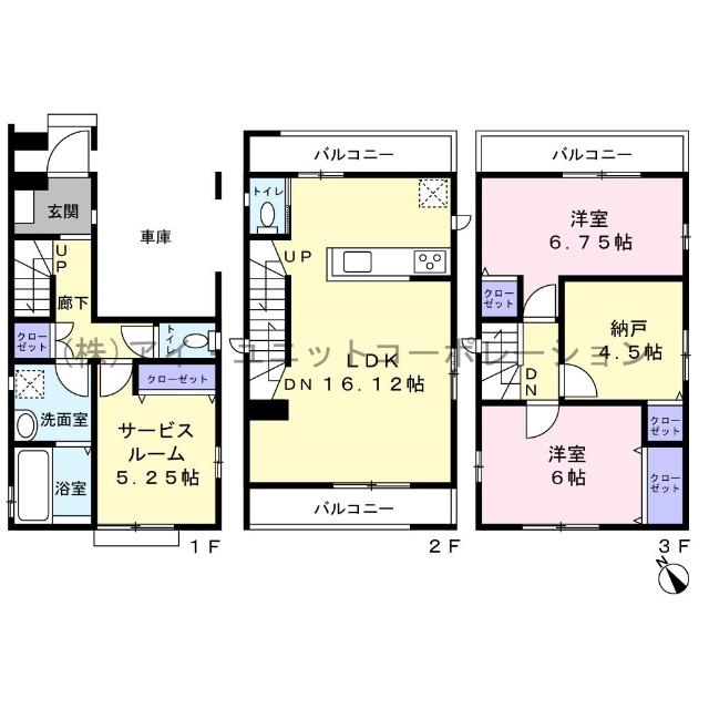 間取りです。