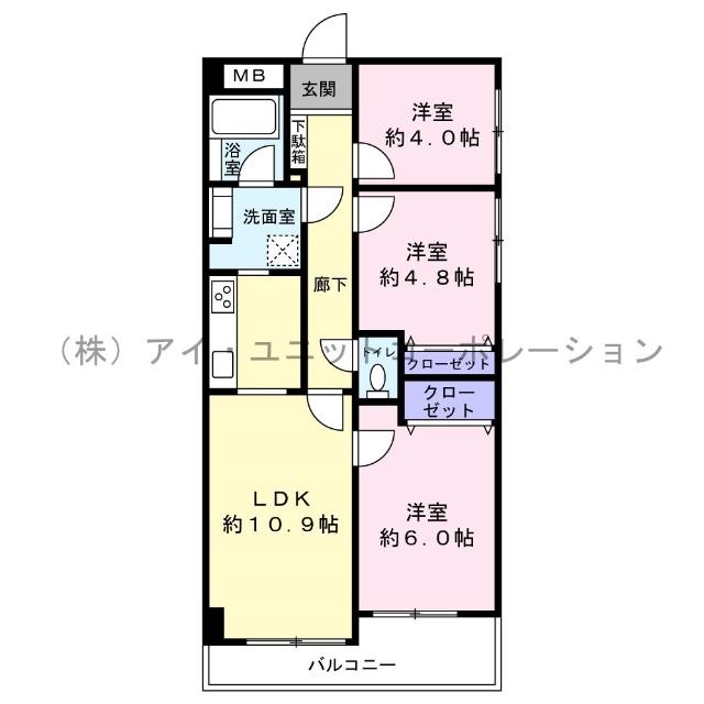 間取図です。