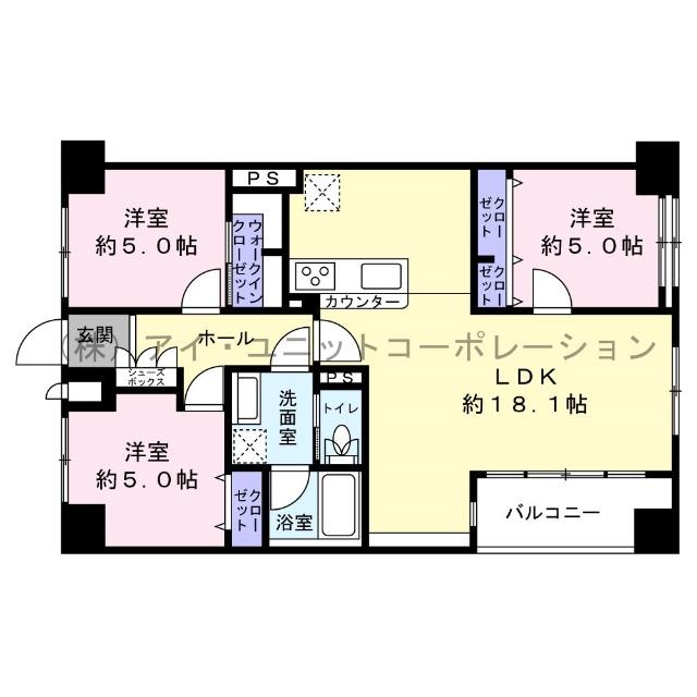 間取図です。