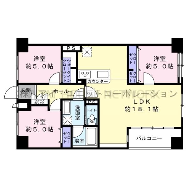 間取図です。