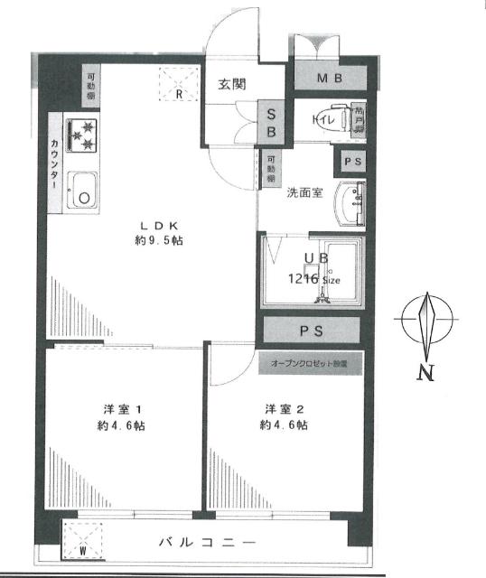 間取りです。