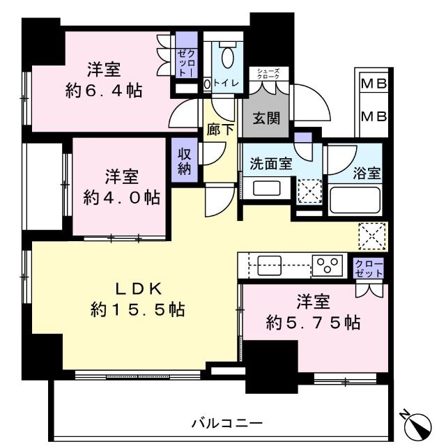 間取り図です。