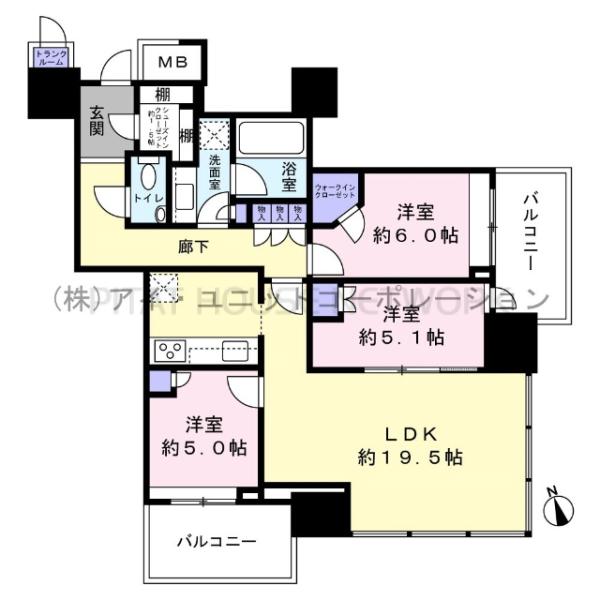 間取りです。