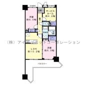 間取図です。