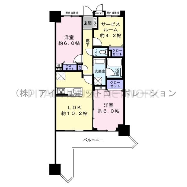 間取図です。