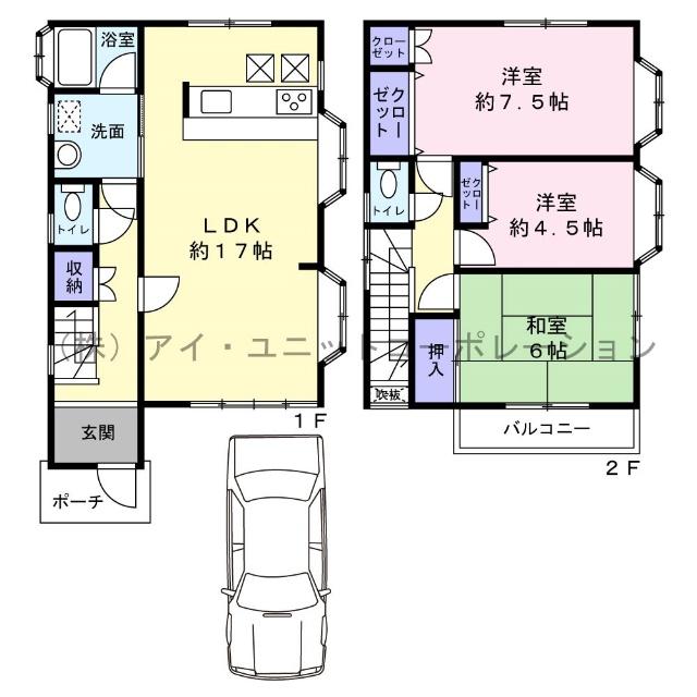 間取図です。