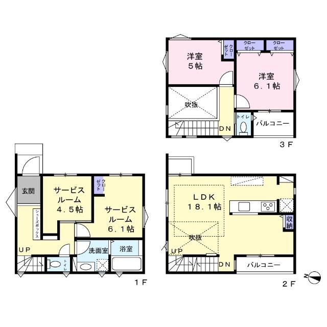 間取りです。