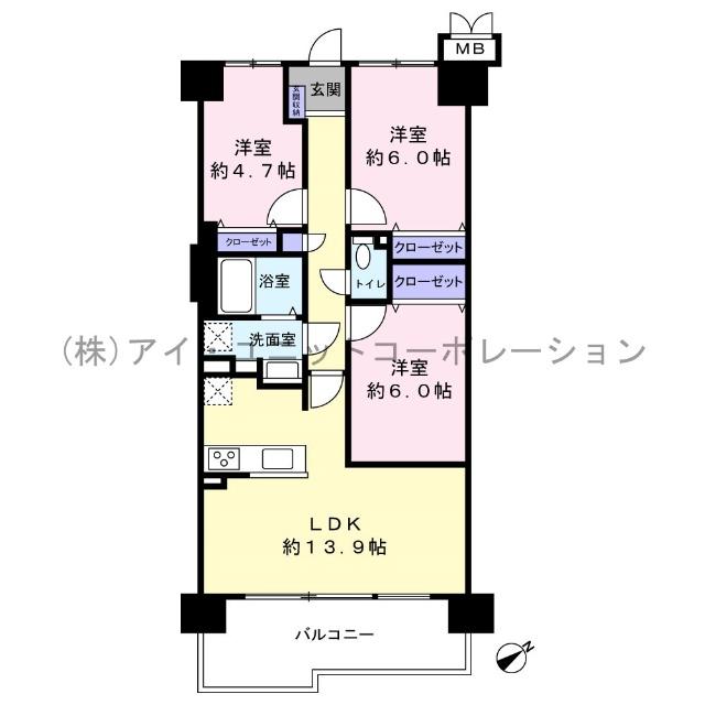 間取りです。