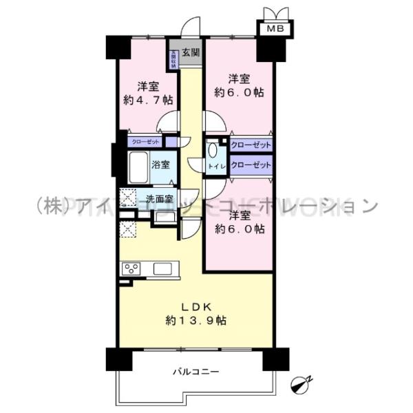 間取りです。