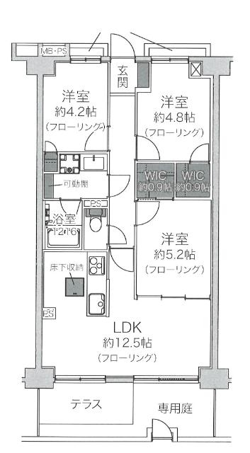 間取図です。