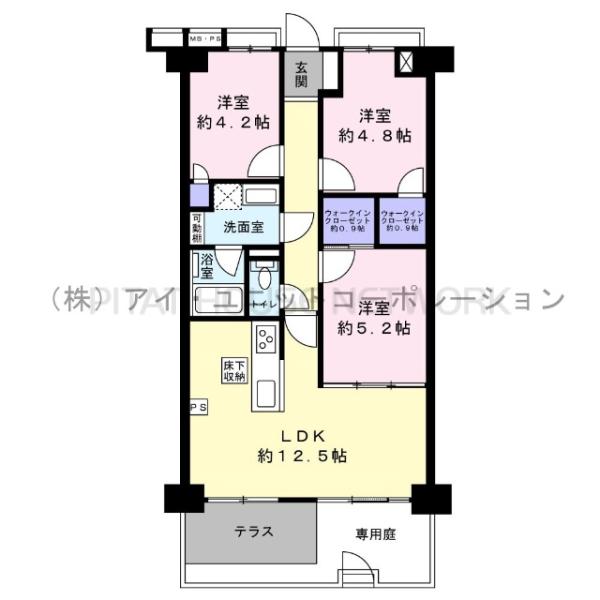 間取図です。