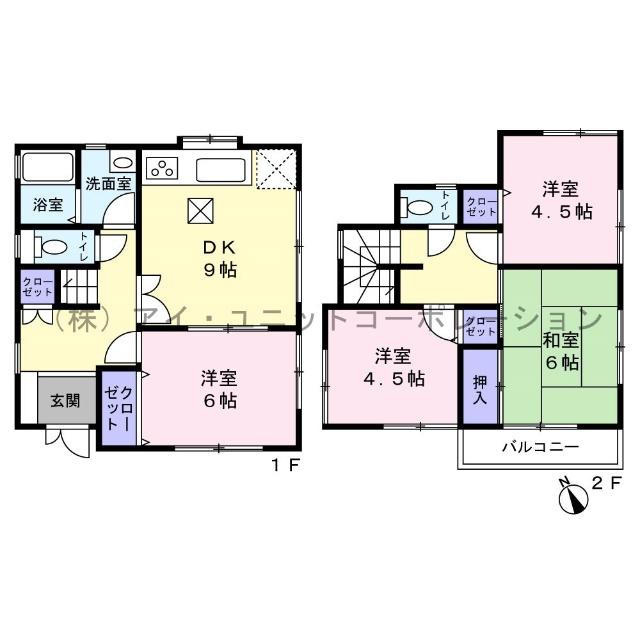 間取り図です。