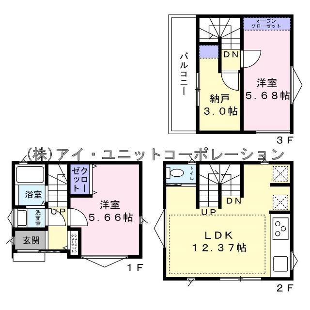 間取図です。
