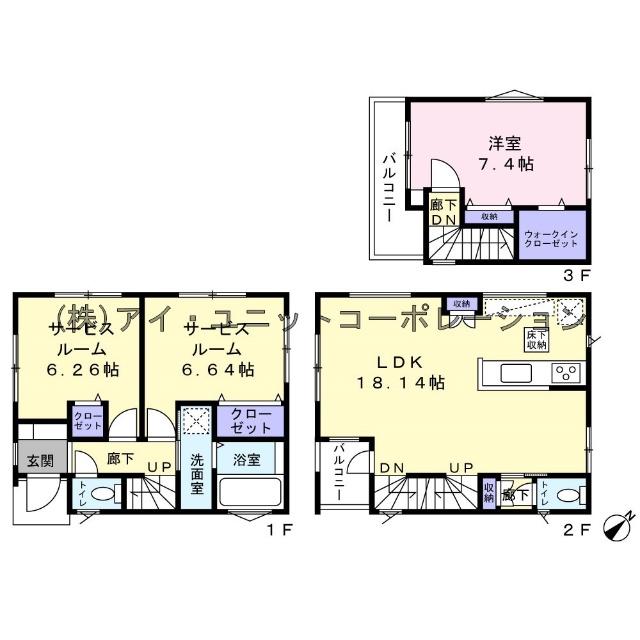 間取りです。