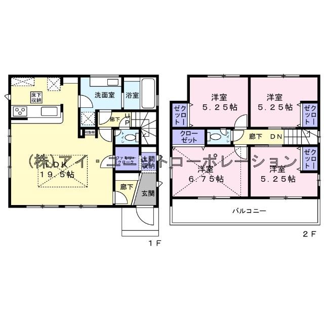 間取図です。