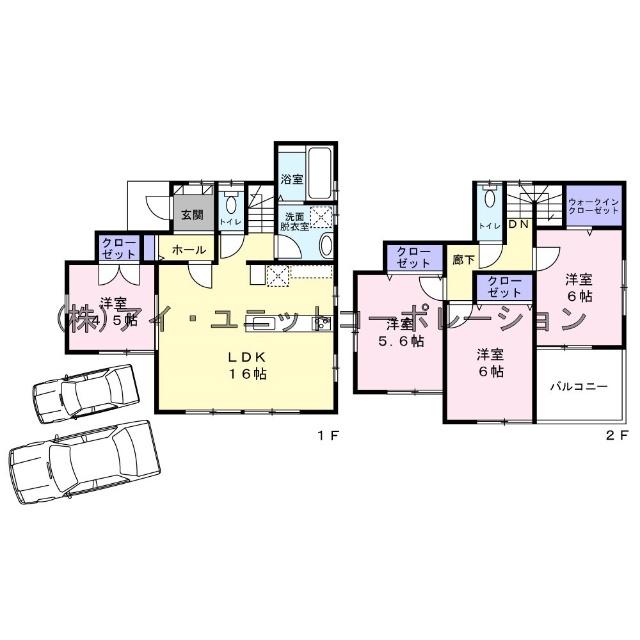 間取図です。