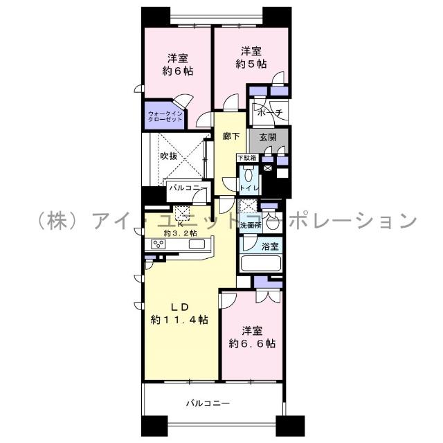 間取図です。