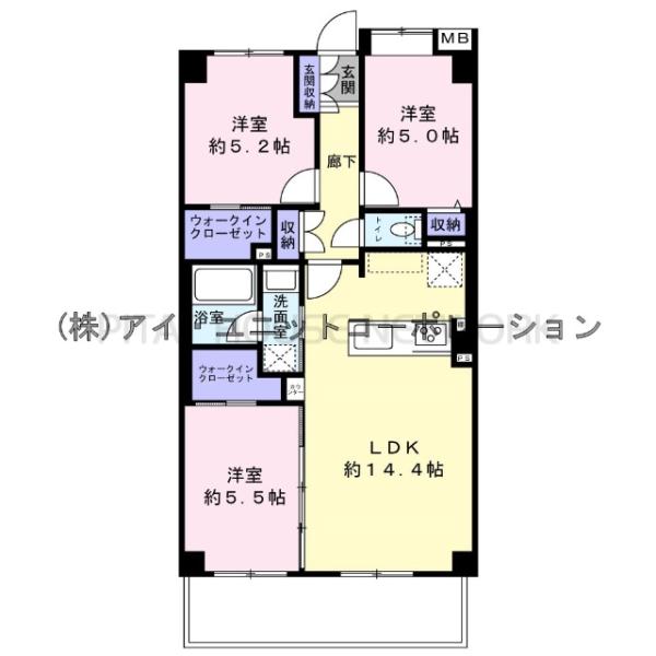間取図です。
