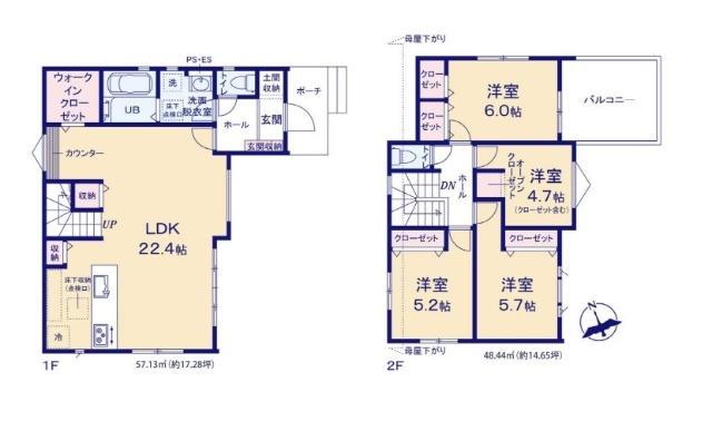 間取りです。