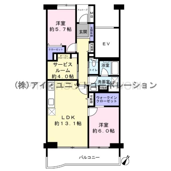 間取りです。