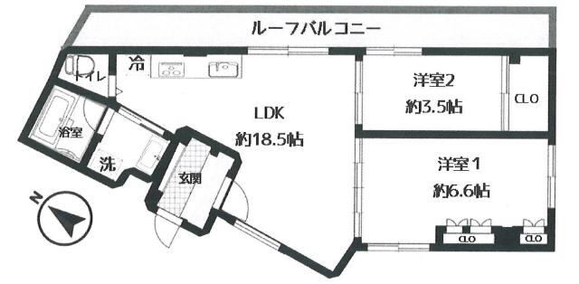 間取りです。