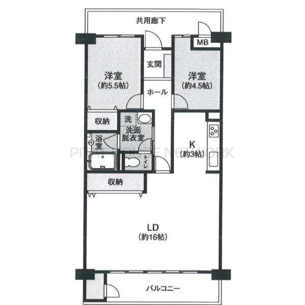 間取り図です。
