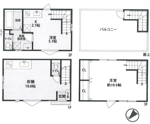 間取り図です。