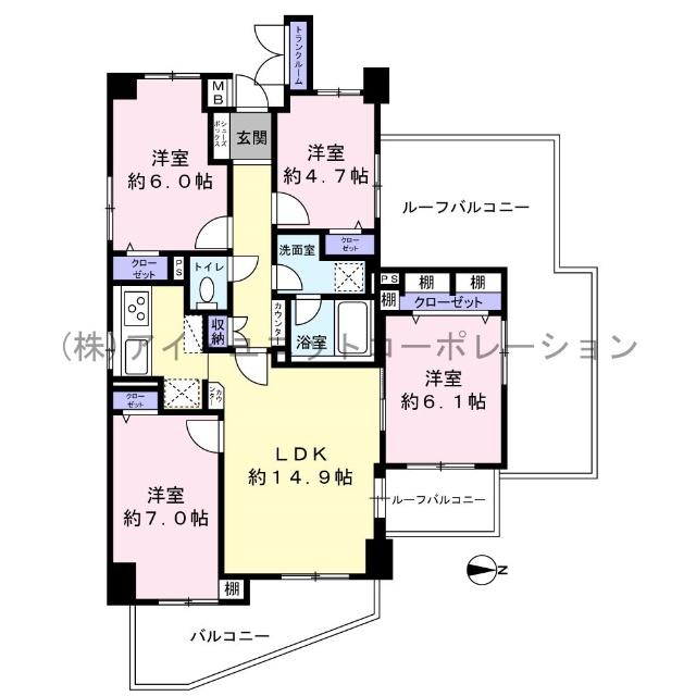 間取りです。