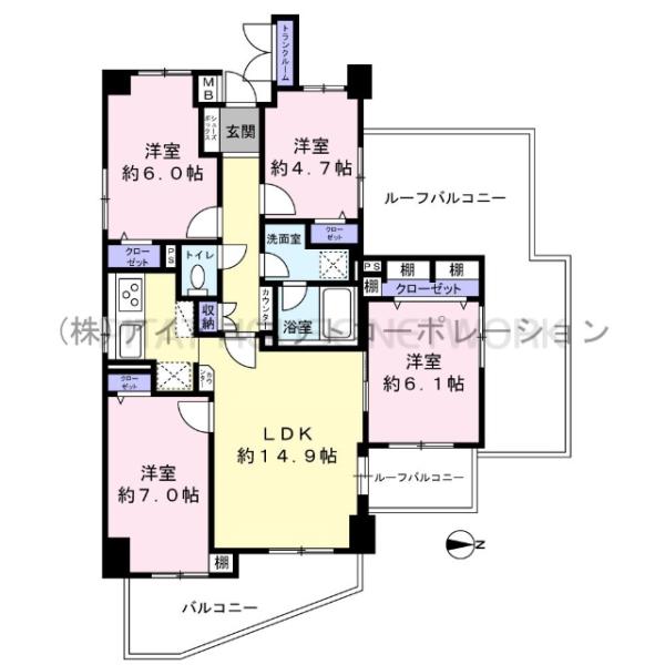 間取りです。