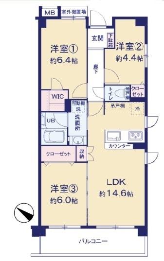 間取りです。