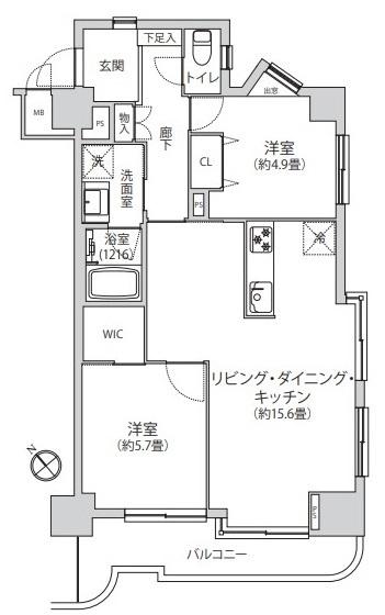 間取りです。