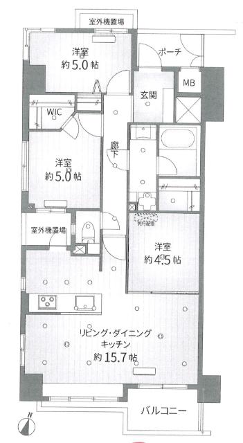 間取り図です。