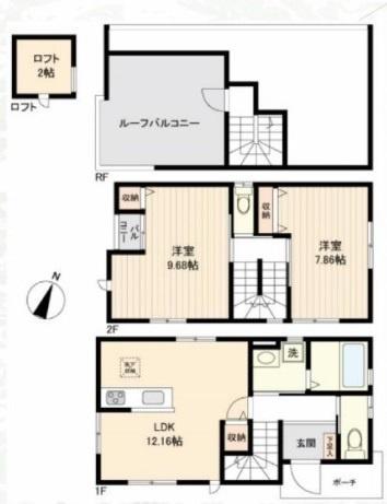 間取りです。