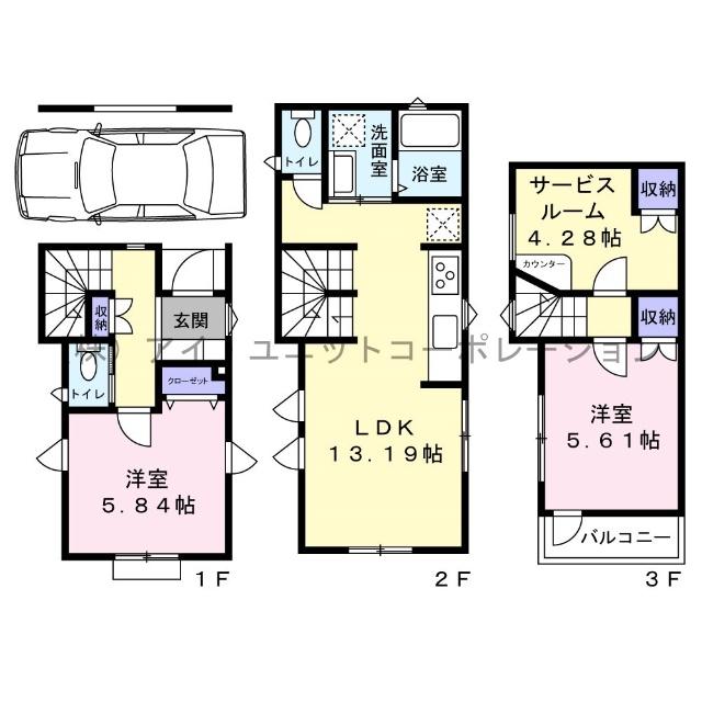 間取図です。