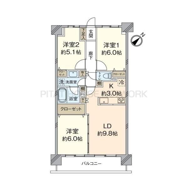 間取りです。