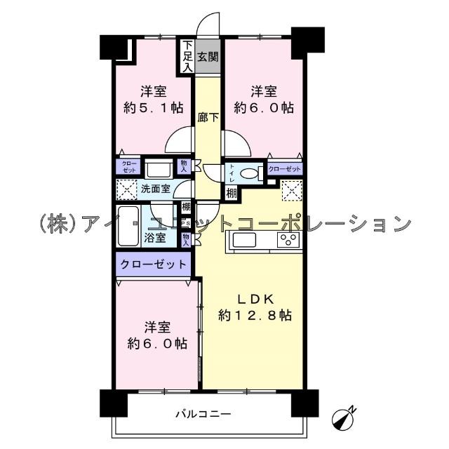間取りです。