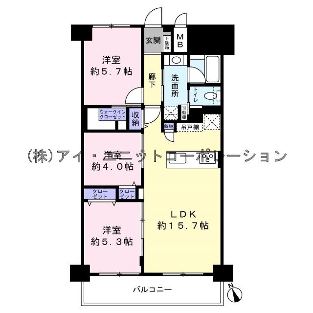 間取りです。
