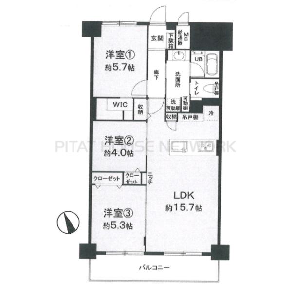 間取りです。