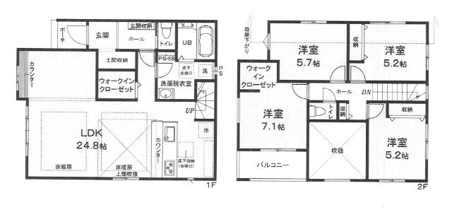 間取図です。