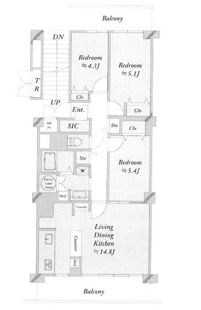 間取図です。