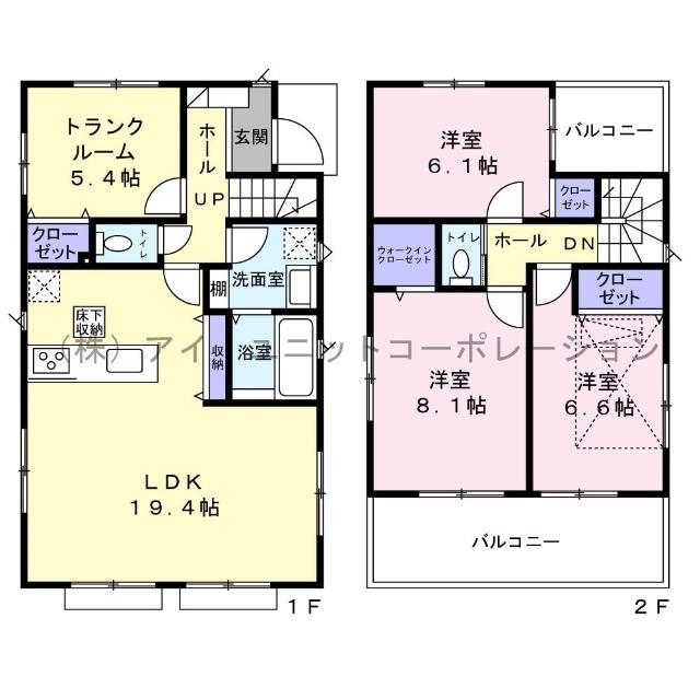 間取図です。