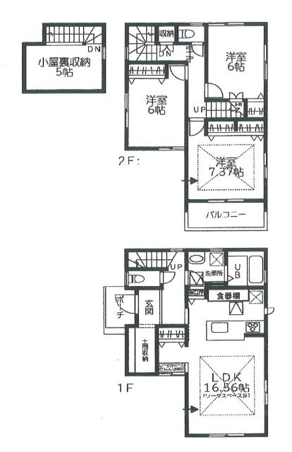 間取図です。